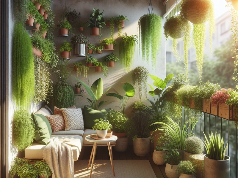 Como Decorar Varanda Pequena com Plantas