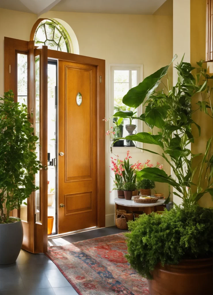 A energia que entra pela porta define o clima da casa. Luz, plantas e organização são os primeiros passos para harmonizar o lar segundo o Feng Shui.