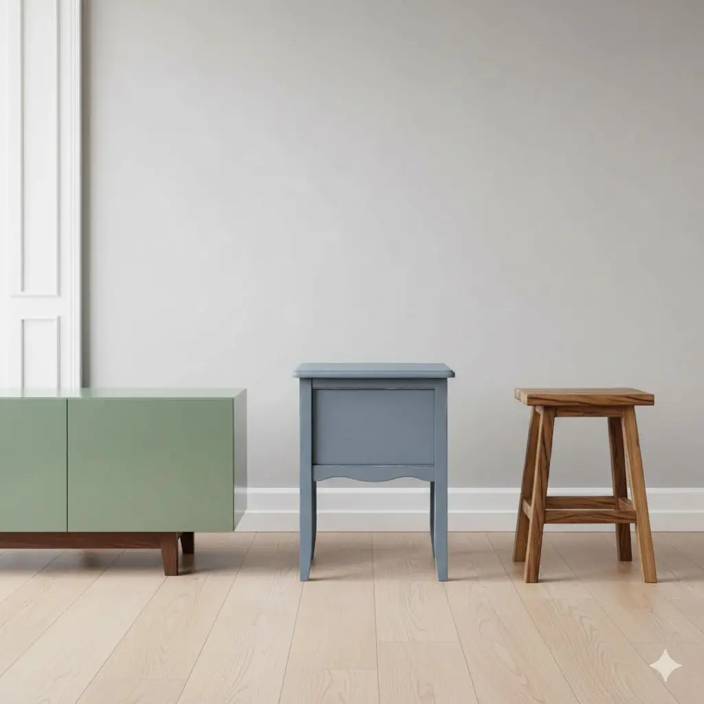 Qual tinta usar em móveis de madeira segundo Feng Shui em ambiente minimalista e harmonizado