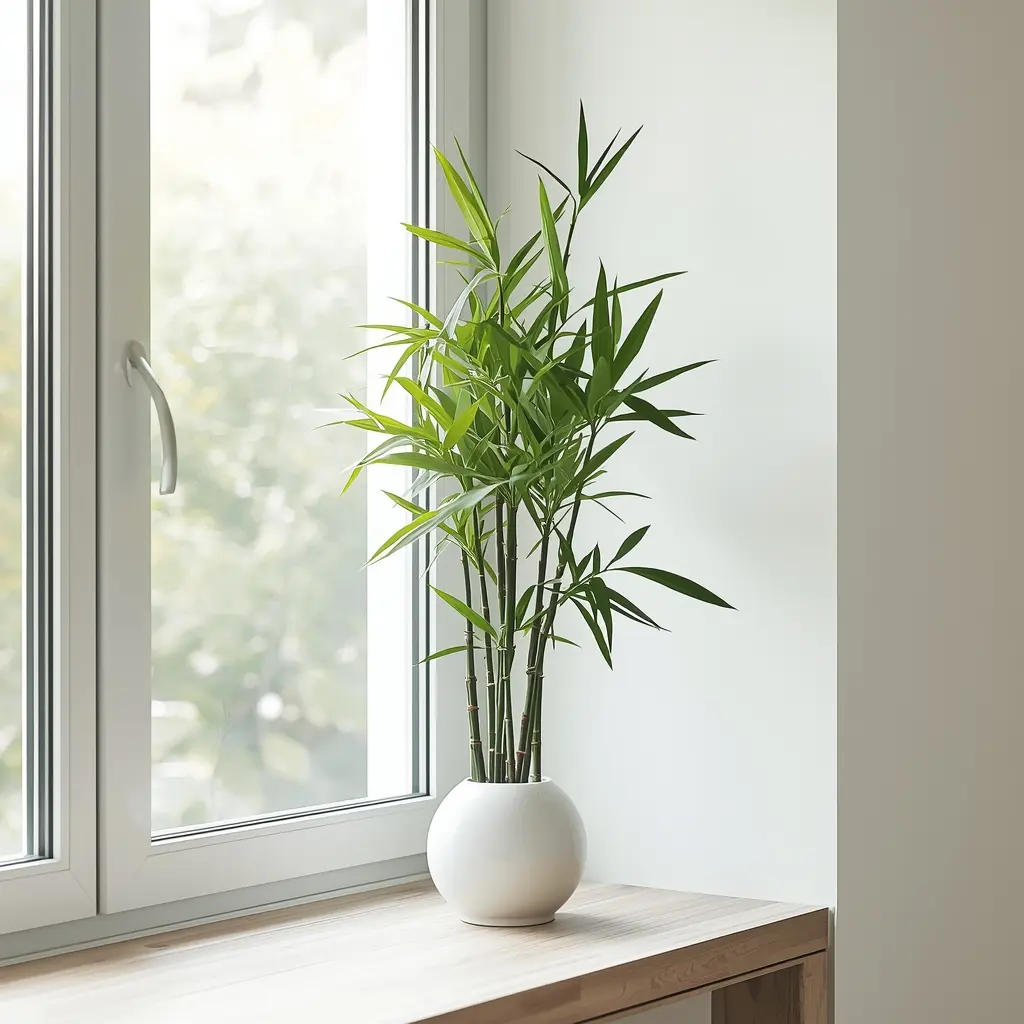 bambu da sorte feng shui na decoração para atrair prosperidade