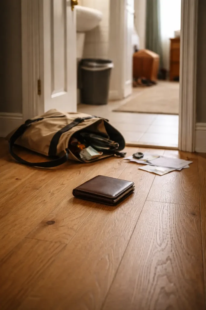 carteira no chão feng shui erro que bloqueia dinheiro