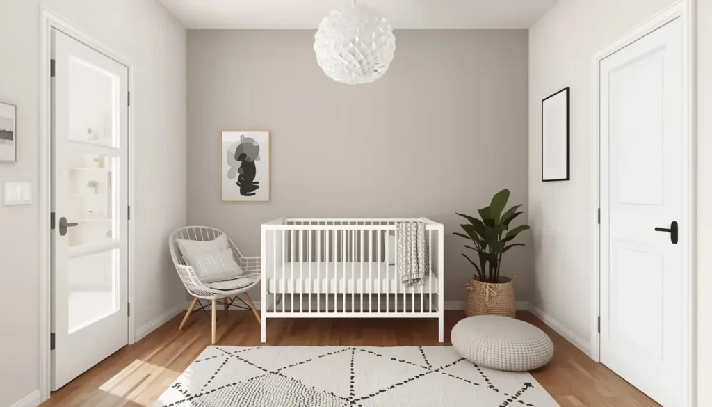 posição do berço feng shui quarto do bebê diagrama