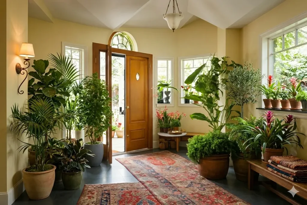 A energia que entra pela porta define o clima da casa. Luz, plantas e organização são os primeiros passos para harmonizar o lar segundo o Feng Shui.